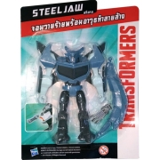 TRANSFORMERS ROBOTS IN DISGUISE MAGAZINE 6 STEELJAW นักล่าผู้แข็งแกร่ง + หุ่นฟิกเกอร์ Steeljaw