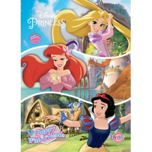 Disney Princess Happy With Friends + สติ๊กเกอร์