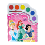 Disney Princess งดงามดั่งเทพนิยาย + สีน้ำและสติ๊กเกอร์
