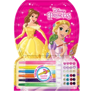 Disney Princess Color Twist + สีเทียน สติ๊กเกอร์คริสตัล และสติ๊กเกอร์