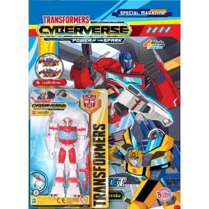 TRANSFORMERS Cyberverse MAGAZINE 10 RATCHET คุณหมอนักรบสุดแกร่ง + หุ่นฟิกเกอร์ Ratchet