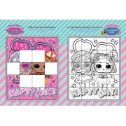 L.O.L. SURPRISE! COLORING PUZZLE STICKERS