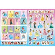 Disney Princess 60 Fun Stickers สมุดระบายสีพร้อมสติ๊กเกอร์