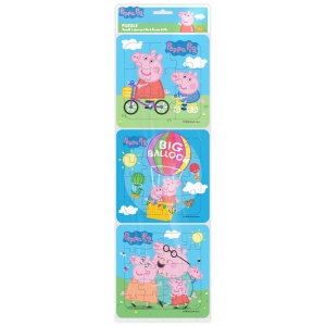 จิ๊กซอว์ 3 แบบ - Peppa Pig 3 Puzzle Set