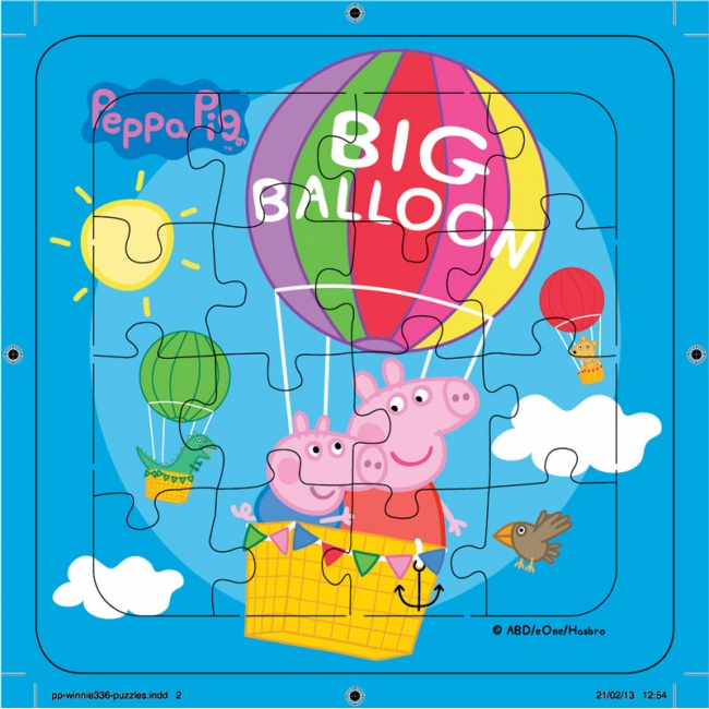 จิ๊กซอว์ 3 แบบ - Peppa Pig 3 Puzzle Set