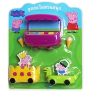 Peppa Pig เมืองมันฝรั่ง + ชุดรถในสวนสนุก