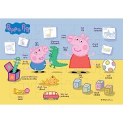 จิ๊กซอว์ Peppa Pig  เป๊ปป้ากับจอร์จ