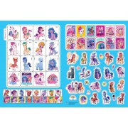 MY LITTLE PONY 70 FUN Stickers สมุดภาพระบายสีและสติ๊กเกอร์แสนสนุก