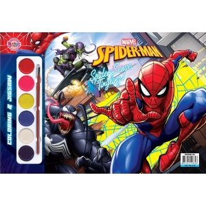 FS40_SPIDER-MAN Spider-Sense Tingling! + จิ๊กซอว์และสีน้ำ