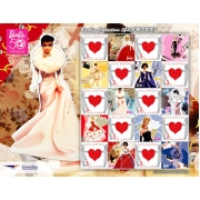 แสตมป์คอลเลคชั่นบาร์บี้ลาย Glamour