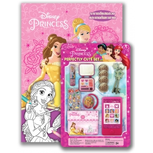 Disney Princess ระบายสีแสนสวยและเกมค้นหาภาพ Fantastic Coloring + PERFECTLY CUTE SET