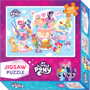 จิ๊กซอว์กล่อง MY LITTLE PONY เพื่อนกันตลอดไป  500 ชิ้น