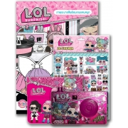 L.O.L. SURPRISE! FASHION WEEK! + สติ๊กเกอร์ 2 มิติ + กล้อง + กระเป๋าใส่เหรียญ