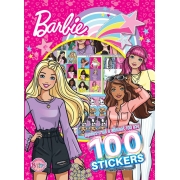 Barbie สนุกกับระบายสีและสติ๊กเกอร์ 100 ดวง