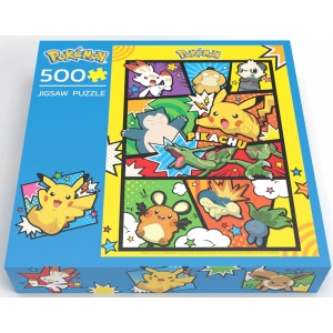 จิ๊กซอว์กล่อง Pokémon พิคาชูกับผองเพื่อน 500 ชิ้น