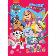 PAW PATROL ระบายสีพร้อมค้นหาคำศัพท์ GOOD PUPS. GOOD DAY!