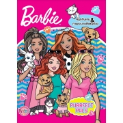 Barbie สนุกกับเกมและภาพระบายสีแสนสวย PURRFECT PALS