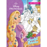 Disney Princess สมุดระบายสี Cheerful Princess + Rapunzel Magic Paint Set