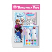 FROZEN สมุดระบายสี My Friend, My Sister + Elsa & Anna Magic Paint Set