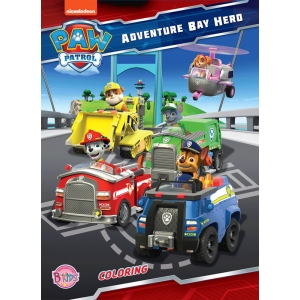 PAW PATROL ระบายสีฝึกทักษะ ADVENTURE BAY HERO