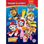 PAW PATROL ระบายสีฝึกทักษะ READY FOR ACTION + ชุดอุปกรณ์ทีมช่วยเหลือ