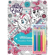 MY LITTLE PONY สมุดระบายสี Ultimate Creative Coloring + สีเจลหมุนได้