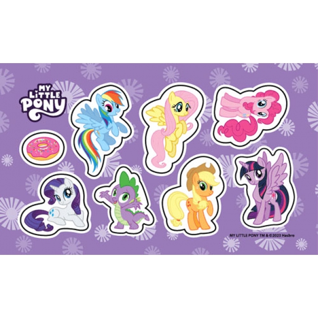 MY LITTLE PONY COLOR TWIST - FUN! + สีเทียน สติ๊กเกอร์คริสตัล และสติ๊กเกอร์