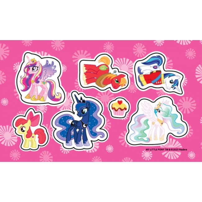 MY LITTLE PONY COLOR TWIST - FUN! + สีเทียน สติ๊กเกอร์คริสตัล และสติ๊กเกอร์