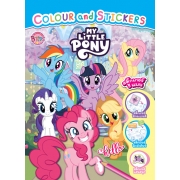 MY LITTLE PONY - hello หนังสือระบายสีและสติ๊กเกอร์