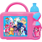 MY LITTLE PONY - LOVE LOVE LOVE… + กล่องพลาสติกหูหิ้วพร้อมกระติกน้ำ (คละสี)