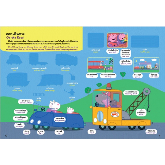 Peppa Pig เป๊ปป้าไปเดินเล่น Peppa goes on a Walk