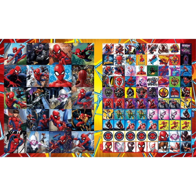 SPIDER-MAN สนุกกับระบายสีและสติ๊กเกอร์ 100 ดวง