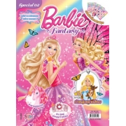 นิตยสาร Barbie Fantasy Special ฉบับที่ 2 มหัศจรรย์ดินแดนแห่งเวทมนตร์ + ดินสอขนนกและกระจก