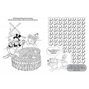 MICKEY MOUSE สนุกกับระบายสีและเกมเสริมทักษะ LIVING THE DREAM + กระเป๋าสะพาย Minnie Mouse