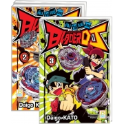 PACK SET! คัมภีร์เบย์เบลด ศึกลูกข่างสะท้านฟ้า BLADER DJ (1-3 จบ)