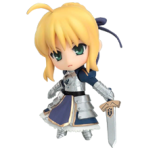 Fate/stay night COLLECTION: NENDOROID PETIT เซเบอร์ถือดาบ