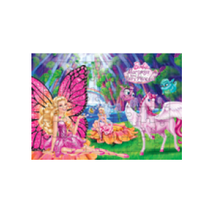 จิ๊กซอว์ Barbie Mariposa & the Fairy Princess  บาร์บี้ แมรีโพซ่ากับเจ้าหญิงเทพธิดา มหัศจรรย์ผีเสื้อและนางฟ้า